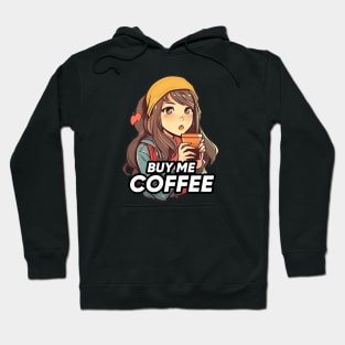 Cute coffee girl Hoodie